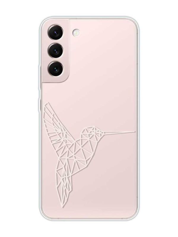 Прозорий чохол на Samsung Galaxy S22 :: Колібрі (принт 123)