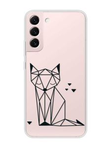 Прозорий чохол на Samsung Galaxy S22 :: Лисиця (принт 126)
