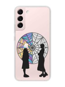 Прозорий чохол на Samsung Galaxy S22 :: Силуети. Венздей (принт 210)