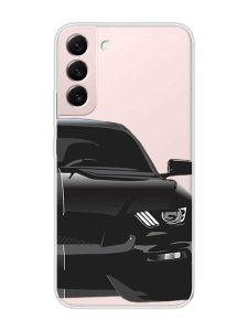 Прозорий чохол на Samsung Galaxy S22 :: Авто чорне (принт 232)