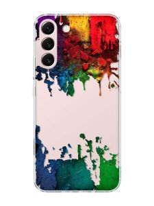 Прозорий чохол на Samsung Galaxy S22 :: Фарби (принт 249)