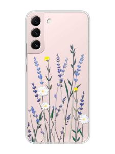 Прозорий чохол на Samsung Galaxy S22 :: Польові квіти (принт 270)
