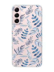 Прозорий чохол на Samsung Galaxy S22 :: Рослинний фон (принт 276)