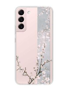 Прозорий чохол на Samsung Galaxy S22 :: Квітуча сакура (принт 285)