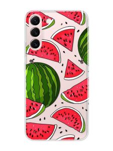 Прозорий чохол на Samsung Galaxy S22 :: Кавуни (принт 341)