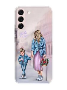 Чохол на Samsung Galaxy S22 :: Мама і донька (принт 56)
