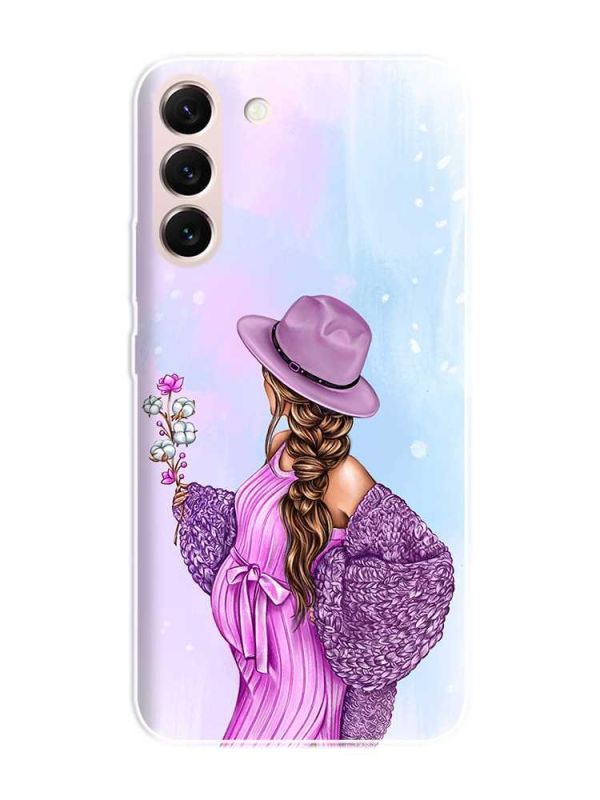Чохол на Samsung Galaxy S22 :: В очікуванні дівчинки (принт 223)