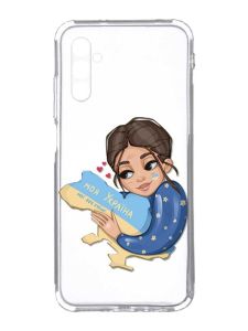 Прозорий чохол на Samsung Galaxy A34 5G/A346 :: Моя Україна (принт 2)