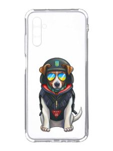 Прозорий чохол на Samsung Galaxy A34 5G/A346 :: Патрон (патріотичний принт 4)