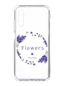 Прозорий чохол на Samsung Galaxy A34 5G/A346 :: Лавандовий віночок (принт 19)