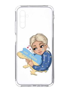 Прозорий чохол на Samsung Galaxy A34 5G/A346 :: Моя Україна (патріотичний принт 24)