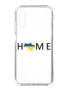 Прозорий чохол на Samsung Galaxy A34 5G/A346 :: Дім Україна (патріотичний принт 72)