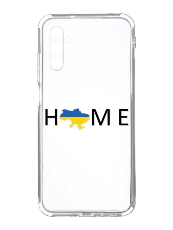 Прозорий чохол на Samsung Galaxy A34 5G/A346 :: Дім Україна (патріотичний принт 72)