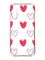 Прозорий чохол на Samsung Galaxy A34 5G/A346 :: Сердечка червоні (принт 77)