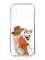 Прозорий чохол на Samsung Galaxy A34 5G/A346 :: Дівчина з песиком (принт 115)