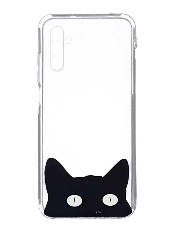 Прозорий чохол на Samsung Galaxy A34 5G/A346 :: Котик (принт 119)