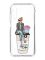 Прозорий чохол на Samsung Galaxy A34 5G/A346 :: Дівчина на каві (принт 228)