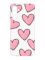 Прозорий силіконовий чохол на Samsung Galaxy M14 :: Сердечка рожеві (принт 78)