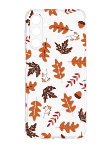 Прозорий силіконовий чохол на Samsung Galaxy M14 :: Осінь (принт 107)