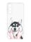Прозорий силіконовий чохол на Samsung Galaxy M14 :: Мордочка (принт 121)