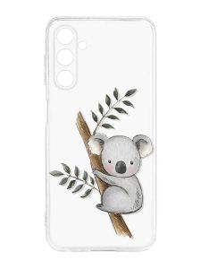 Прозорий силіконовий чохол на Samsung Galaxy M14 :: Коала (принт 132)