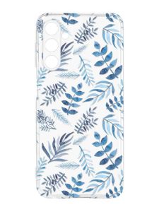 Прозорий силіконовий чохол на Samsung Galaxy M14 :: Рослинний фон (принт 276)