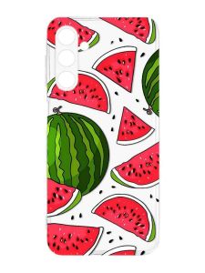 Прозорий силіконовий чохол на Samsung Galaxy M14 :: Кавуни (принт 341)