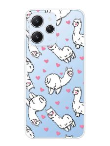 Прозорий чохол на Xiaomi Redmi 12 :: Лами (принт 95)