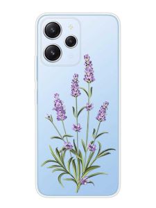 Прозорий чохол на Xiaomi Redmi 12 :: Гілочки лаванди (принт 266)