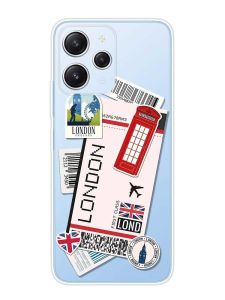 Прозорий чохол на Xiaomi Redmi 12 :: Подорожі. Лондон (принт 326)