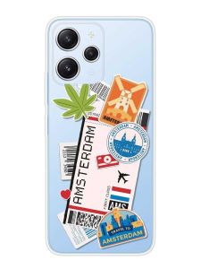 Прозорий чохол на Xiaomi Redmi 12 :: Подорожі. Амстердам (принт 327)
