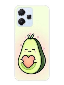 Чохол на Xiaomi Redmi 12 :: Кавай авокадо з сердечком (принт 310)