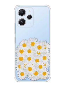 Чохол з потовщеними кутами на Xiaomi Redmi 12 :: Букет ромашок (принт 40)