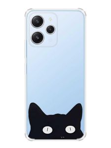 Чохол з потовщеними кутами на Xiaomi Redmi 12 :: Котик (принт 119)