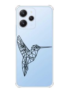 Чохол з потовщеними кутами на Xiaomi Redmi 12 :: Колібрі (принт 122)
