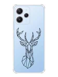 Чохол з потовщеними кутами на Xiaomi Redmi 12 :: Олень (принт 128)