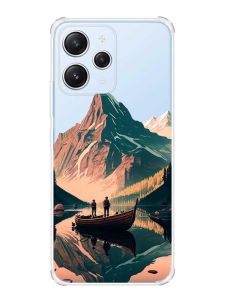 Чохол з потовщеними кутами на Xiaomi Redmi 12 :: Човен. Пейзаж (принт 246)