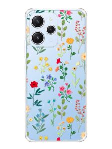 Чохол з потовщеними кутами на Xiaomi Redmi 12 :: Квітковий фон (принт 269)