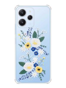 Чохол з потовщеними кутами на Xiaomi Redmi 12 :: Квіти. Акварель (принт 271)