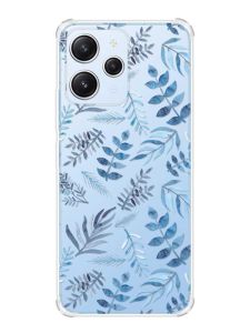 Чохол з потовщеними кутами на Xiaomi Redmi 12 :: Рослинний фон (принт 276)