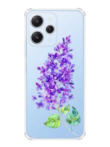 Чохол з потовщеними кутами на Xiaomi Redmi 12 :: Гілочка бузку (принт 280)