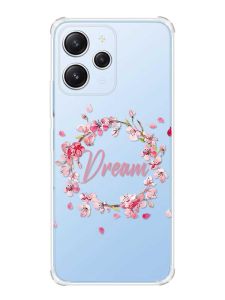 Чохол з потовщеними кутами на Xiaomi Redmi 12 :: Віночок з сакури (принт 284)