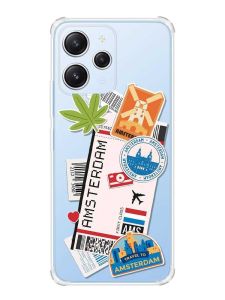 Чохол з потовщеними кутами на Xiaomi Redmi 12 :: Подорожі. Амстердам (принт 327)