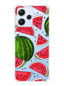 Чохол з потовщеними кутами на Xiaomi Redmi 12 :: Кавуни (принт 341)