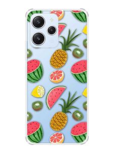 Чохол з потовщеними кутами на Xiaomi Redmi 12 :: Фруктовий мікс (принт 347)