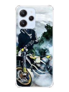 Чохол з потовщеними кутами на Xiaomi Redmi 12 :: Мото Драйв (принт 68)