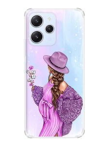 Чохол з потовщеними кутами на Xiaomi Redmi 12 :: В очікуванні дівчинки (принт 223)