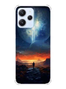 Чохол з потовщеними кутами на Xiaomi Redmi 12 :: Космос (принт 247)