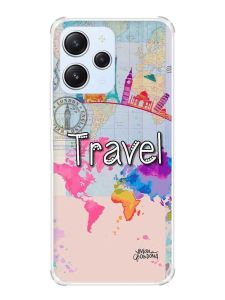 Чохол з потовщеними кутами на Xiaomi Redmi 12 :: Подорож. Travel (принт 321)