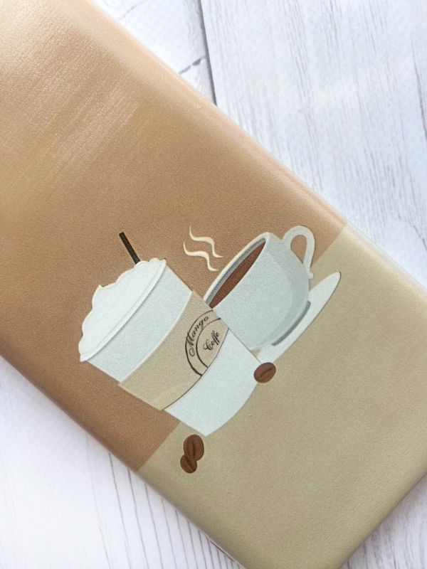 Чохол з потовщеними кутами на Xiaomi Redmi 12 :: Кава (принт 108)